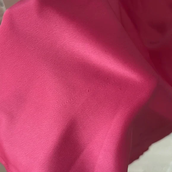 Hot Pink Cowl Neck Top - Picture 2 of 4
